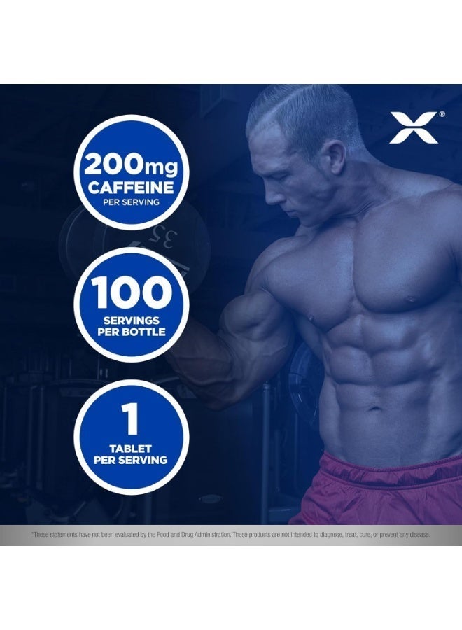 ALLMAX Caffeine - 100 Tablets - Increases Mental Alertness, Focus & Energy - Vegan - 100 Servings - Image 5